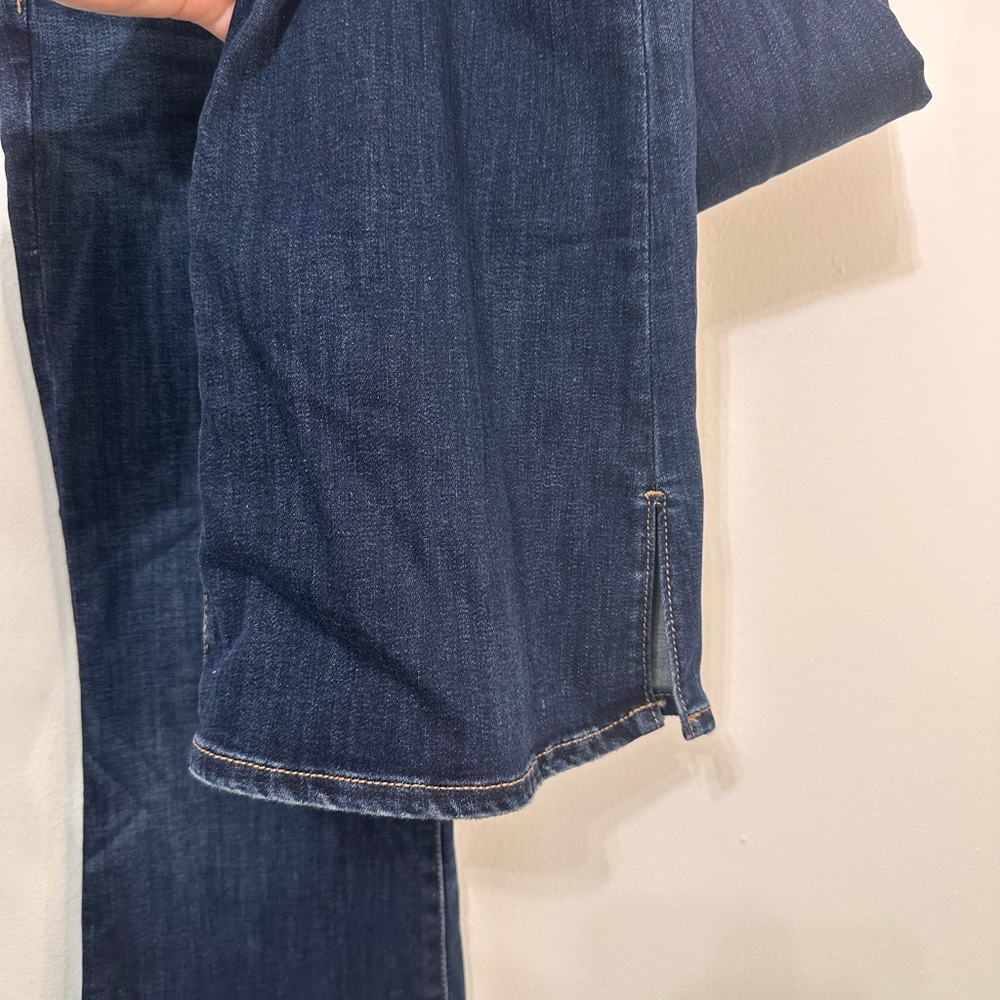 American Eagle Size 10 Women’s Hi Rise Flare Jeans Stretch Dark Wash NWT - Picture 4 of 5